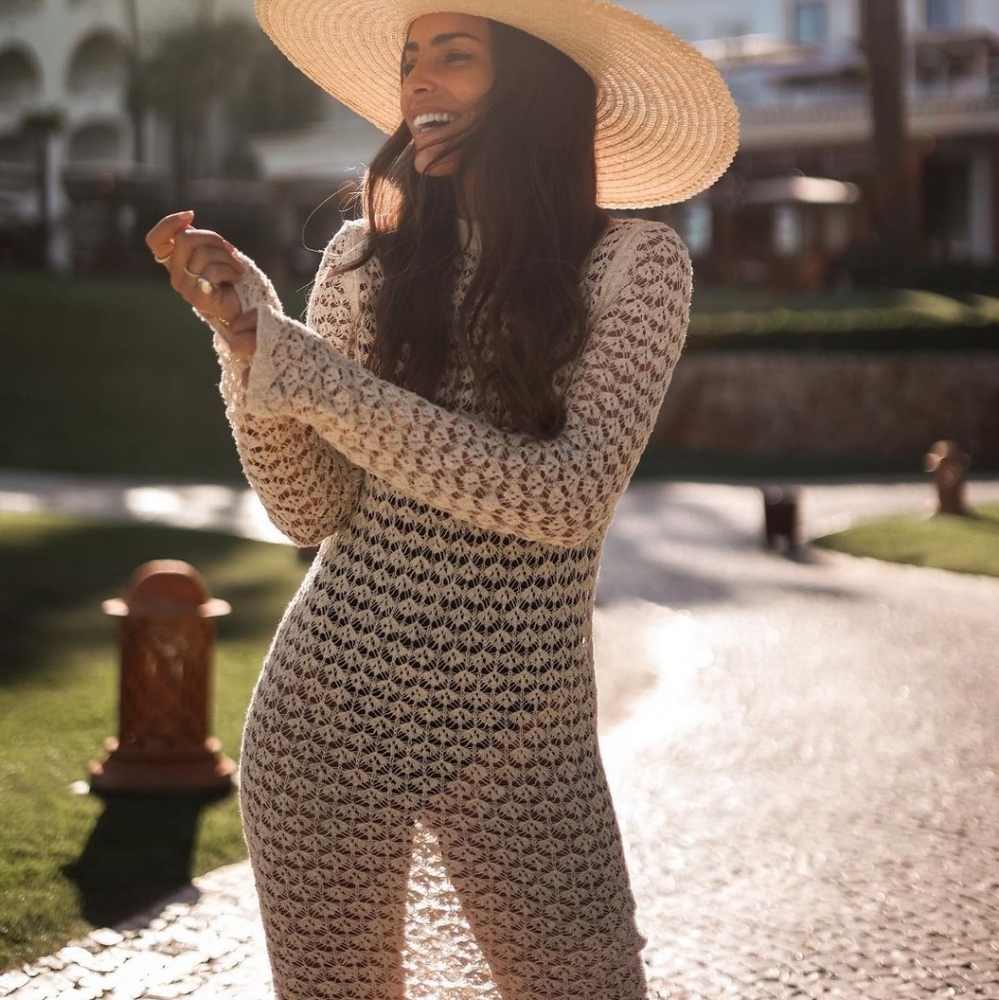 🎈LAST ONE! Zara Pointelle knit dress - Picture 3 of 10